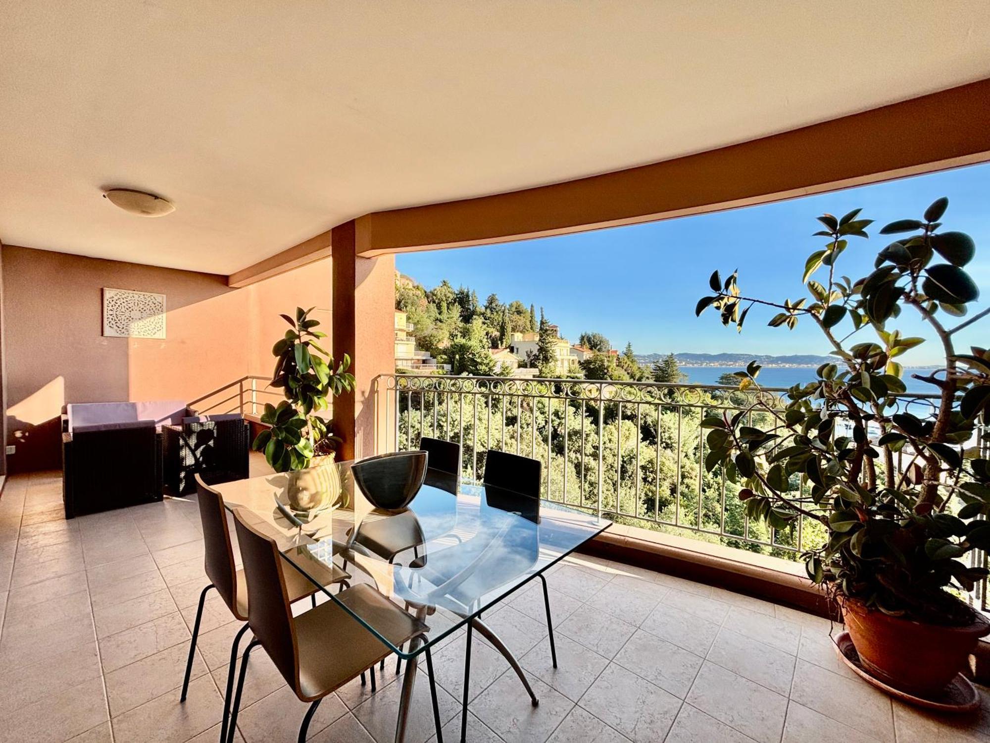 Ferienwohnung Superbe 3 Pieces Sur La Baie De Theoule Exterior foto